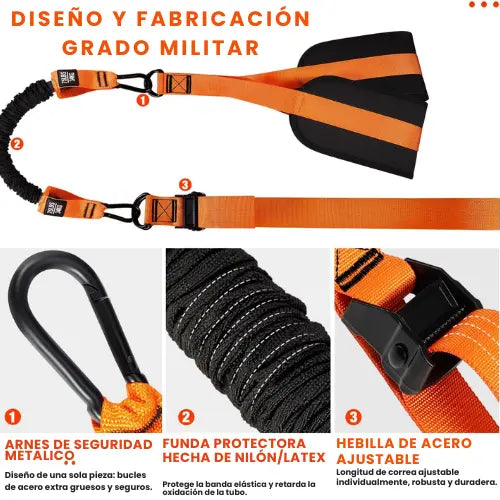 PULLFORCE® - Banda de Entrenamiento de Dominadas de Alta Resistencia