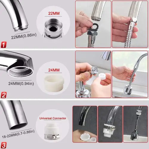 EXTENSOR ANTI-SALPICADURAS PARA GRIFO™