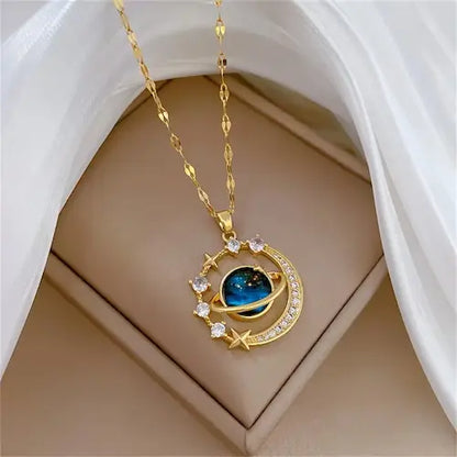 Collar Saturno – Despierta el brillo inigualable que llevas dentro