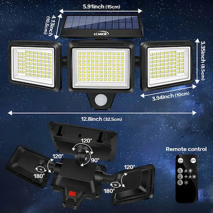 SOLARGUARD™ – Reflector Solar con Sensor de Movimiento