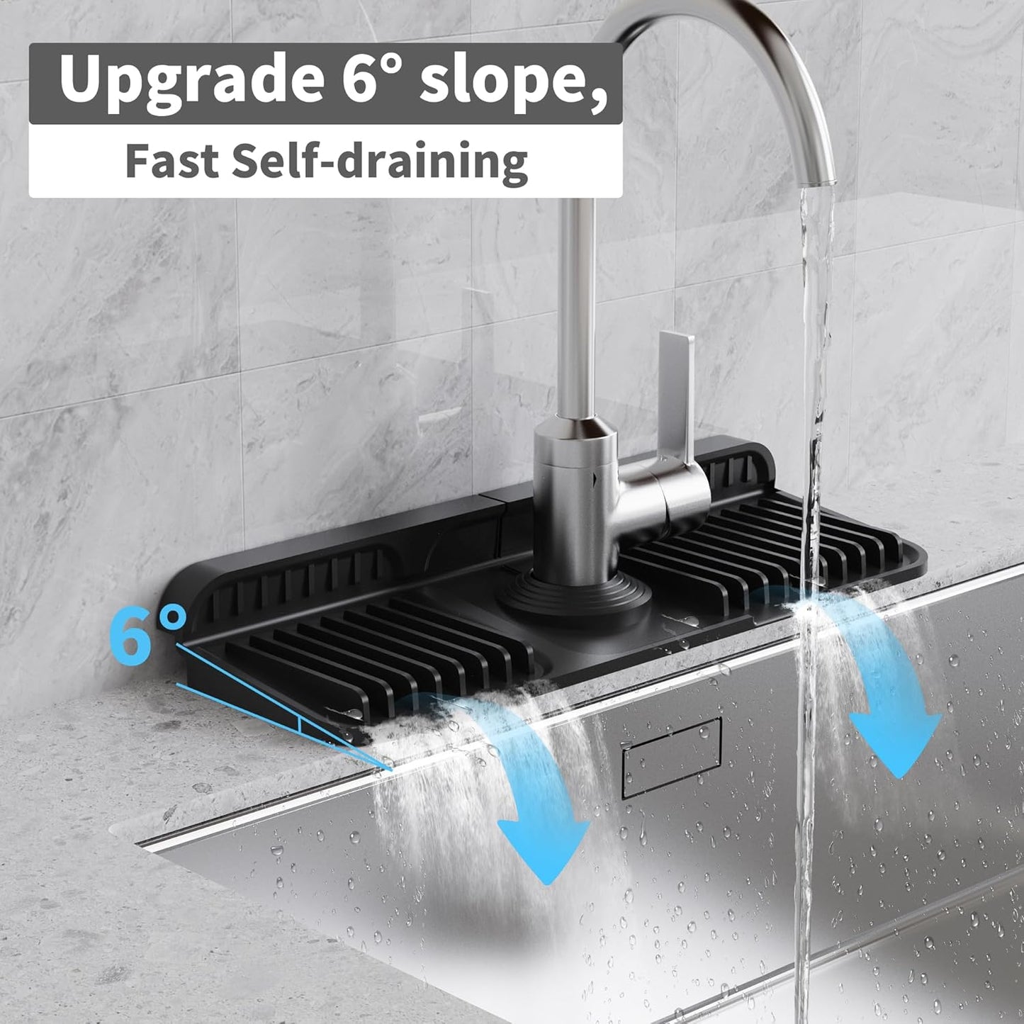 COMBO PREMIUM: Bandeja de acero inoxidable ➕ Tapete Silicona