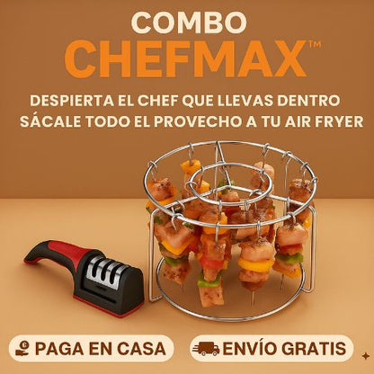 Parrilla para Air Fryer ➕ Afilador de Cuchillos