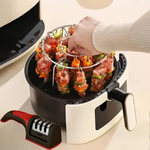 Parrilla para Air Fryer ➕ Afilador de Cuchillos