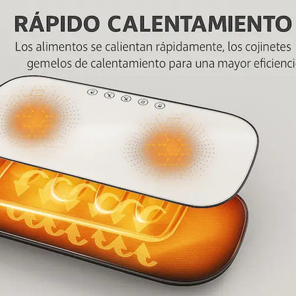 Bandeja Eléctrica que Mantiene tu Comida Caliente