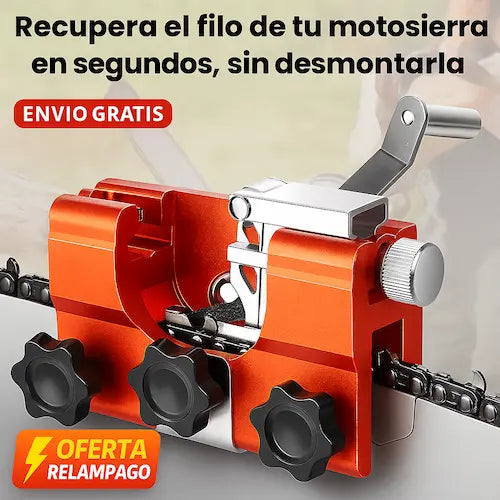 AFILATRÓN®- Kit Afilador Profesional para Motosierra