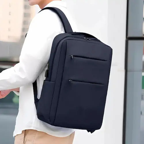 ORGANIZACIÓN INTELIGENTE - MOCHILA CON CARGA USB + BOLSO + CARTUCHERA