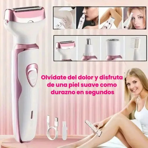 Depiladora Inalambrica 4 en 1 (Recargable)