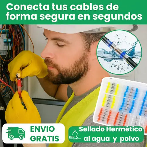 Conectores Termoretractiles con Soldadura x 200 UNID