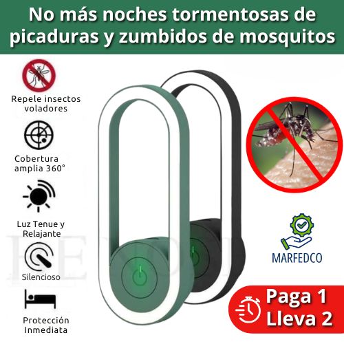 LÁMPARA INTELIGENTE ANTI-MOSQUITOS ULTRASILENT™