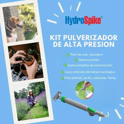 HidroSpike® - Kit Pulverizador Multifuncional