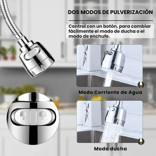 EXTENSOR ANTI-SALPICADURAS PARA GRIFO™