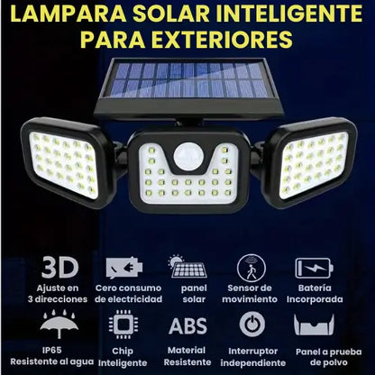 SOLARGUARD™ – Reflector Solar con Sensor de Movimiento