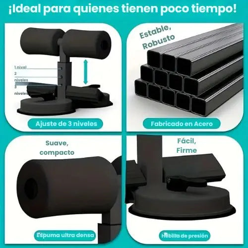 Ejercitador de Abdomen Con Banda Elastica | AbdoFit PRO™