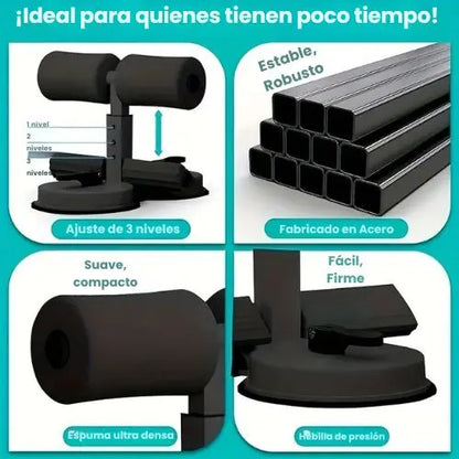 Ejercitador de Abdomen Con Banda Elastica | AbdoFit PRO™