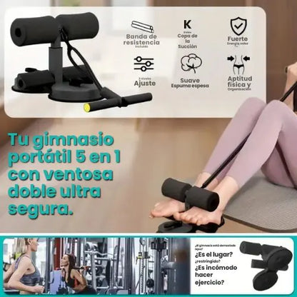 Ejercitador de Abdomen Con Banda Elastica | AbdoFit PRO™