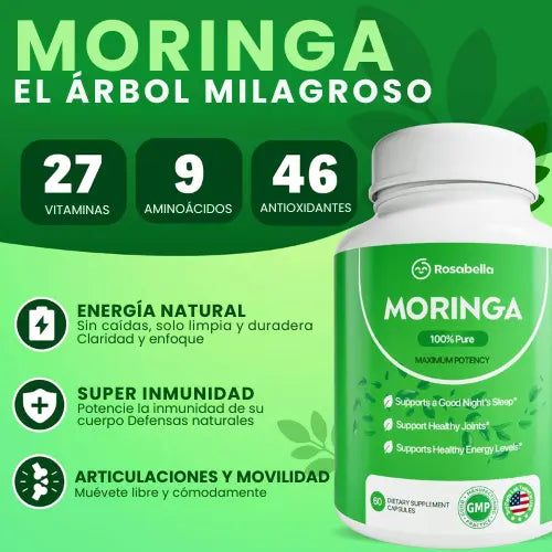 Moringa Rosabella®-  Energía y Salud Natural
