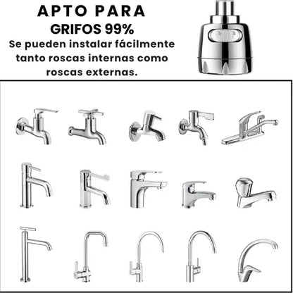 EXTENSOR ANTI-SALPICADURAS PARA GRIFO™