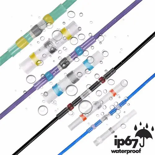 Conectores Termoretractiles con Soldadura x 200 UNID