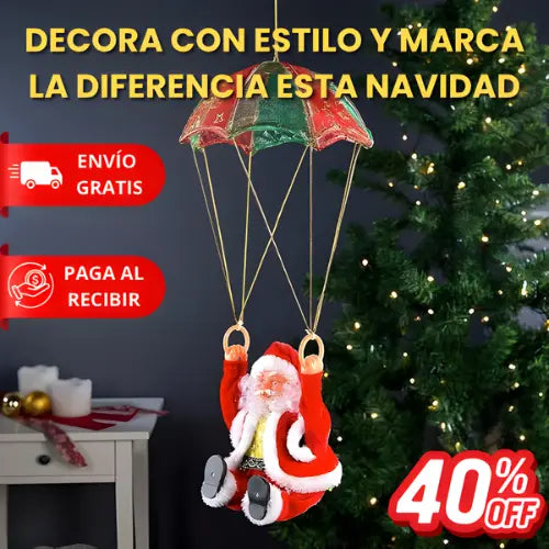 SANTAFLY™ – Papá Noel Paracaidista Musical