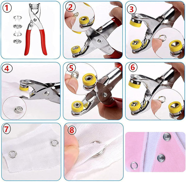 Kit de Broches Metálicos DIY