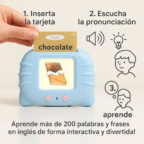 LingoBox™- El Lector Inteligente que enseña a hablar jugando